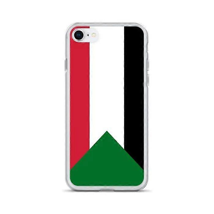iPhone Case - iPhone 7 - Sudan Flag - Soft - Slim and Lightweight Design - Multicolor