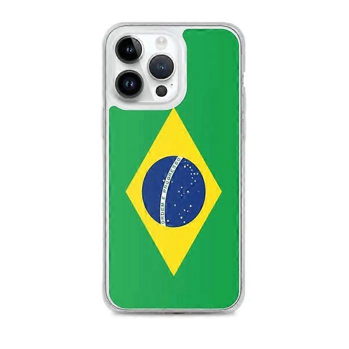 iPhone Case - Brazil - Flag - Flexible - Multicolor - Compatible with iPhone 14 Pro Max