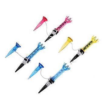 7x 80mm Golf Tee with Anchor, Set of 4, Color