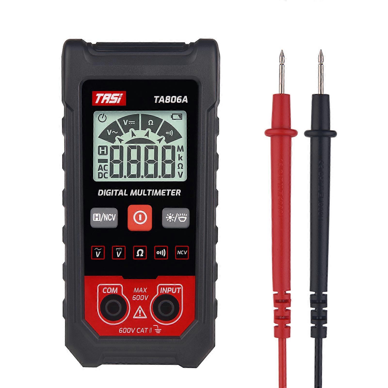 TA806A Multimeter Easy to Use Electrical Tester Convenient Handheld Multiment Automatic Switching for Precise Measure