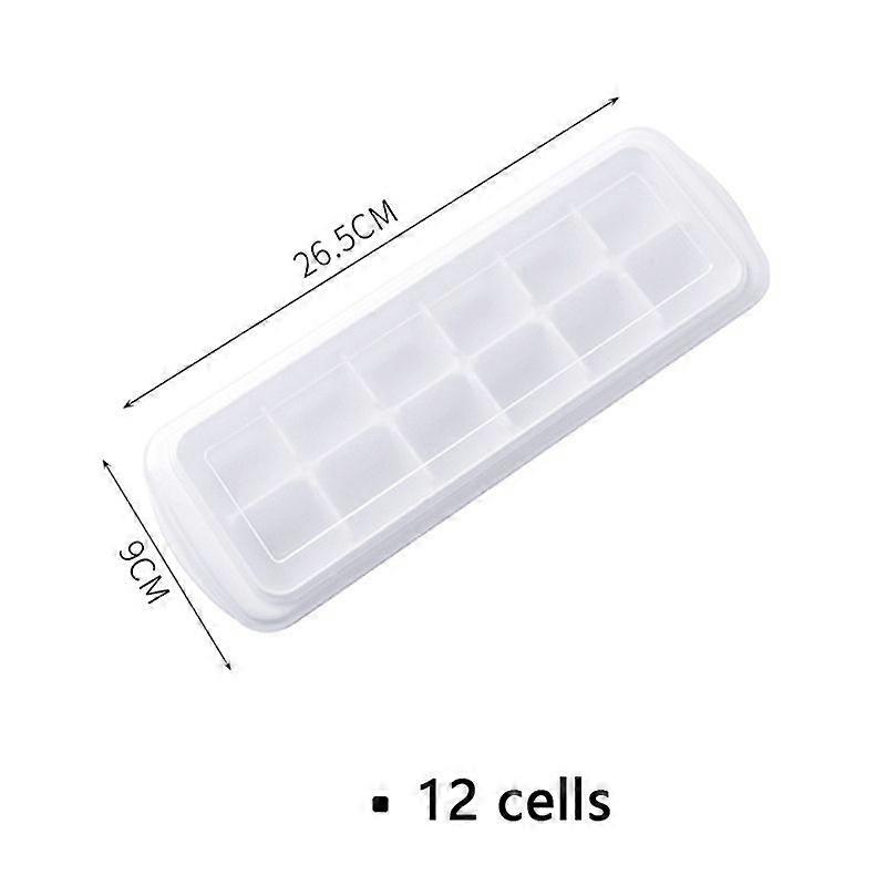12/48/60 Grids Ice Cube Tray Plastic Ice Cube Maker Sphere Mold for Cocktail