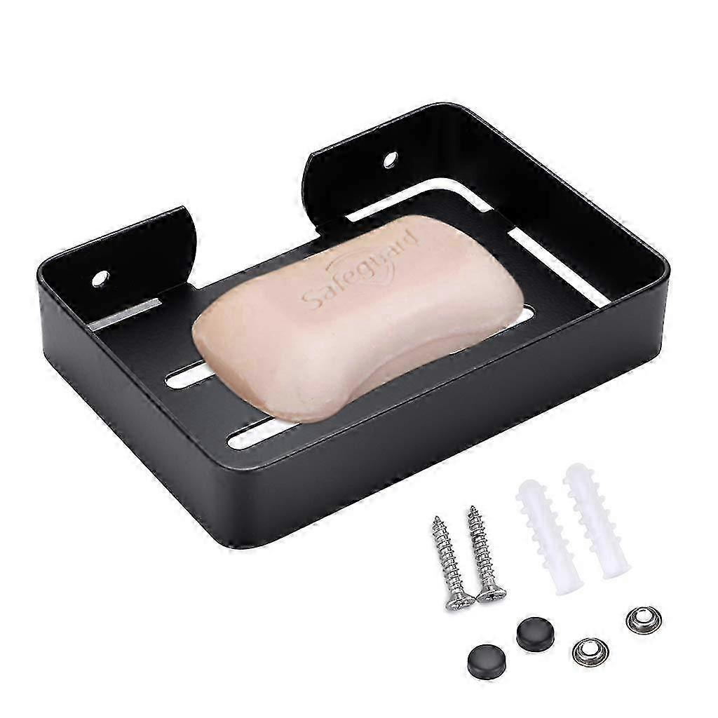 Stainless Steel Soap Dish Holder for Bathroom & Kitchen