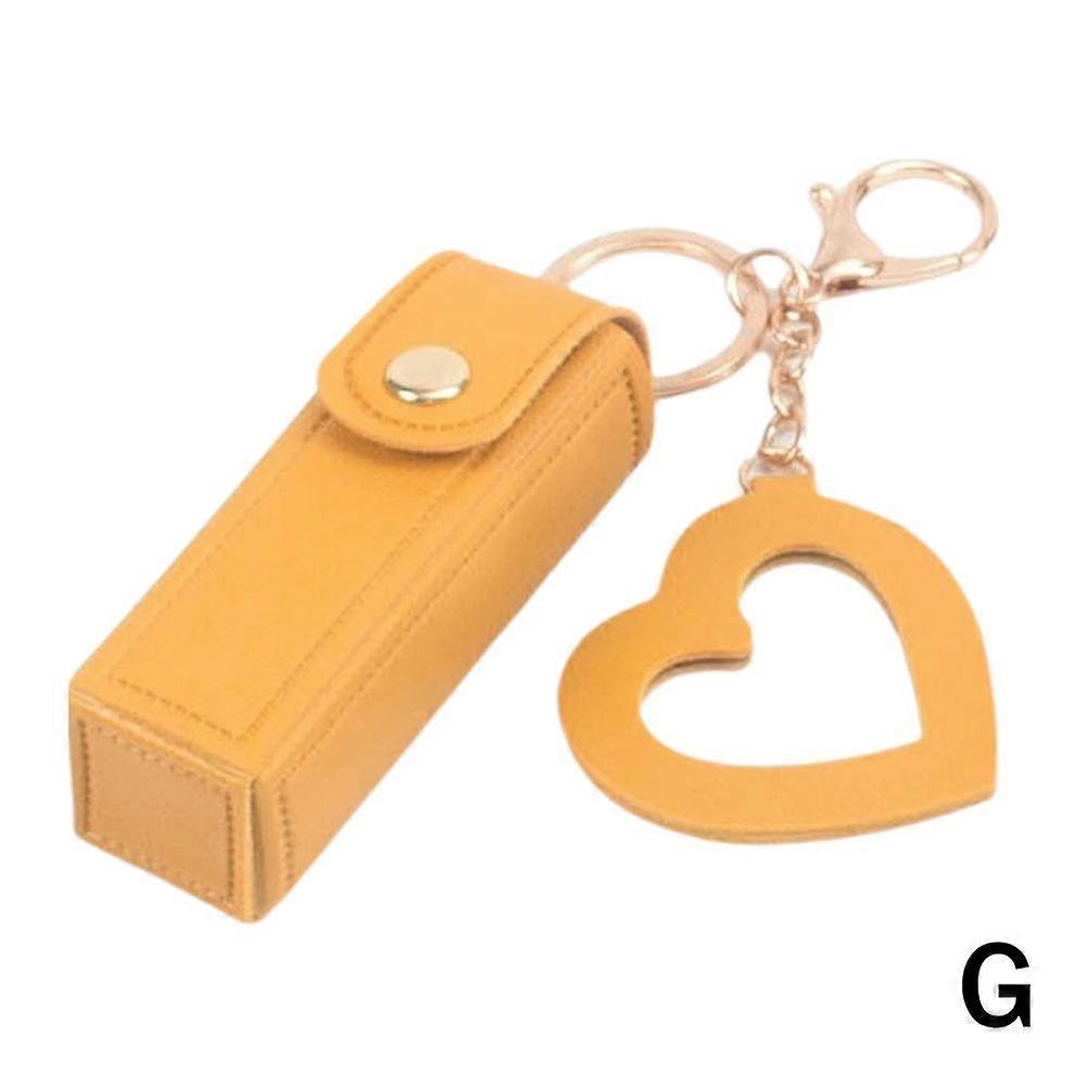 Portable Lipstick Bag PU Makeup Organizer Compact Travel Cosmetic Case Multi-Function Storage Stylish Design 7 Colors