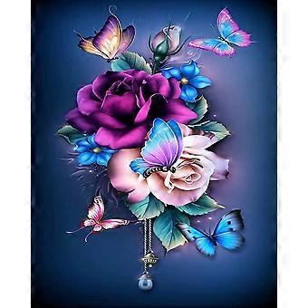 Flores de borboleta de madeira Jigsaw Puzzle Game 1000 Peças