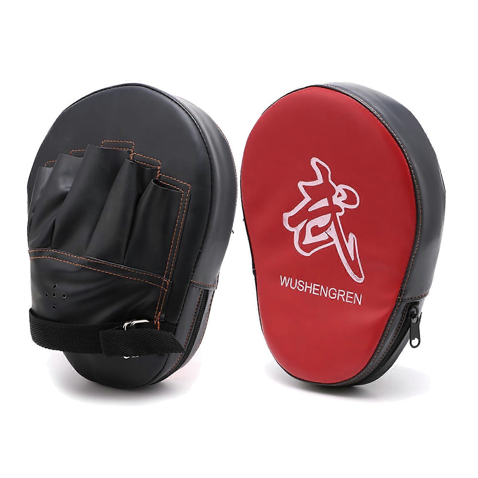 Boxing Gloves for Men MMA PU Material for Karate Muay Thai Training with Hand Wraps and Wrist Pads, Size Medium