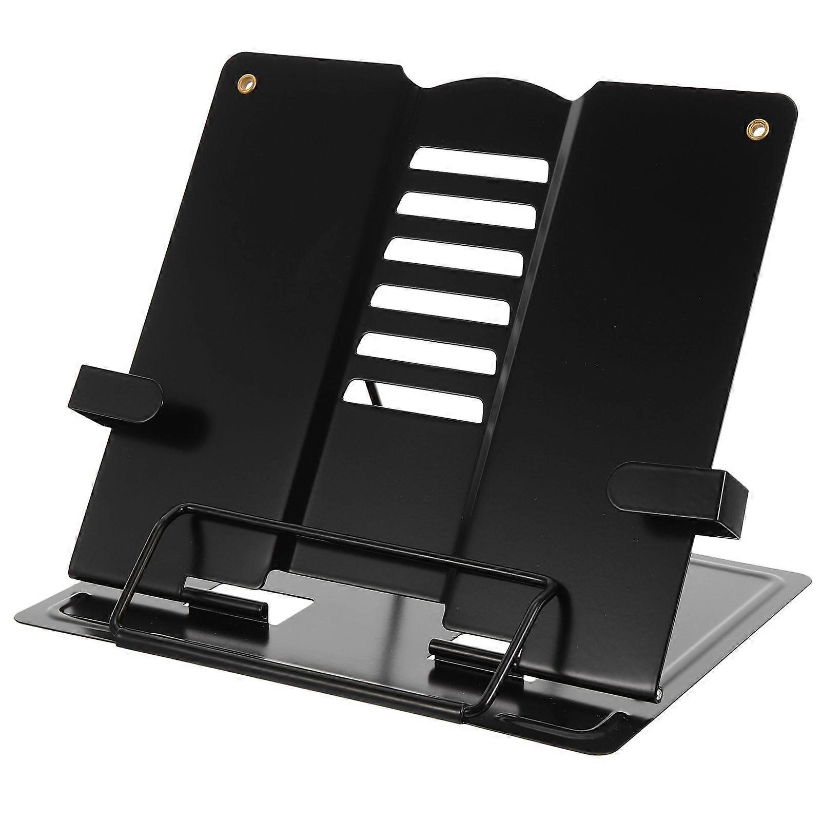 Adjustable Book Stand Desktop Reading Stand Reading Book Rest Laptop Iron Rack