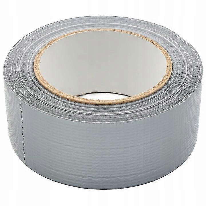 Duct Tape Fabric Tape Extra Strong Duct Tape for Construction and Installation 50 m x 48 mm Roll, and UVResistant gray 1 Roll (50 m)