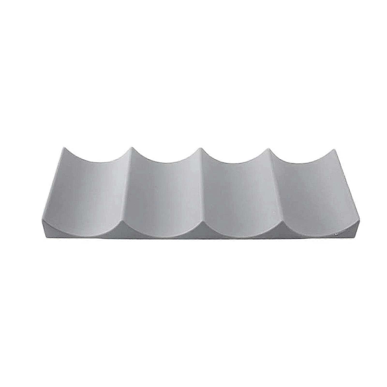 Bottle Rack Stackable Beverage Bottle Canning Kitchen Wine Rack Silver Metal Design for Home and Bar Storage Solutions