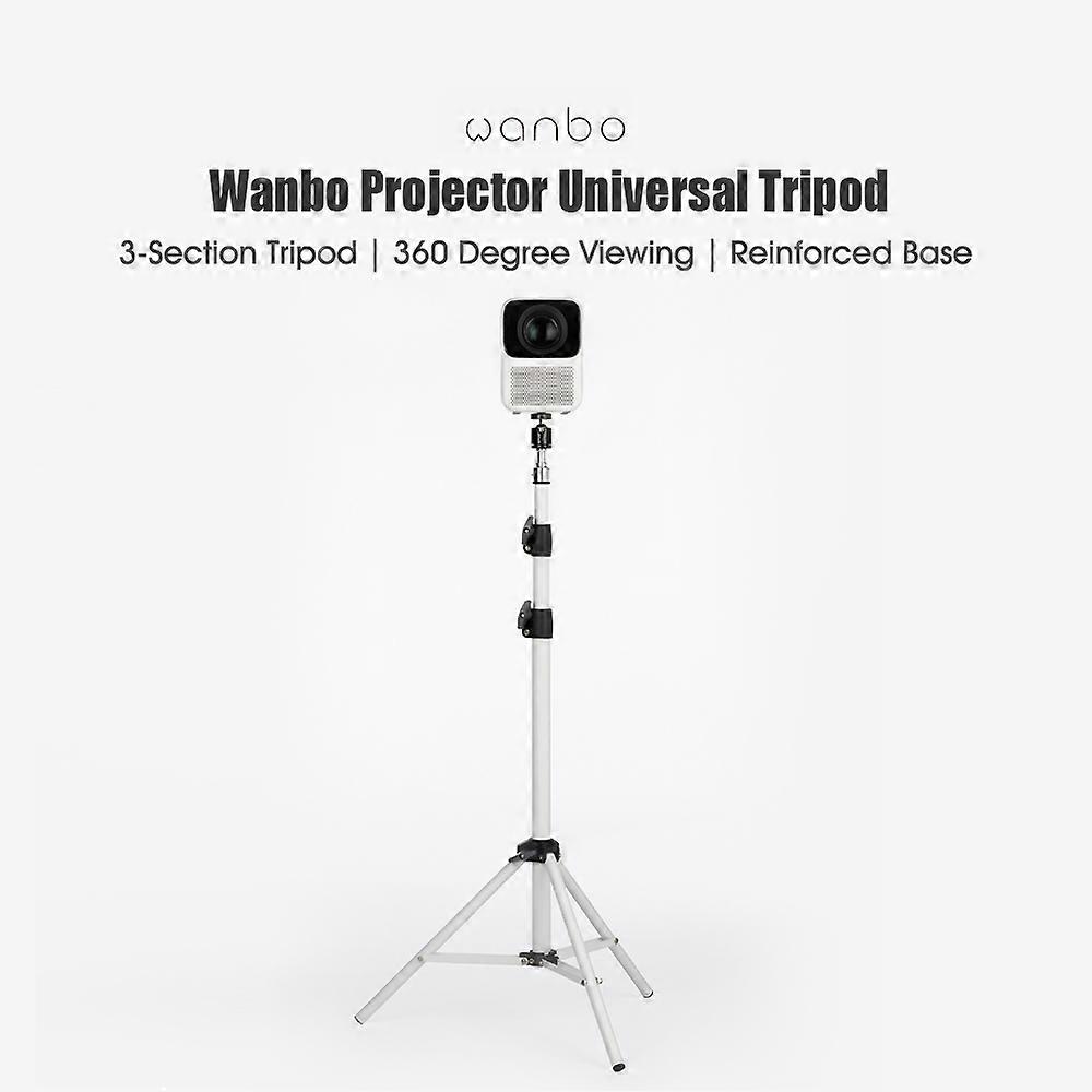 Wanbo Projector Universal Tripod Portable 30-170cm Adjustable Height/3-Section Tripod/360 Degree Viewing/Reinforced Tripod for Wanbo Projector