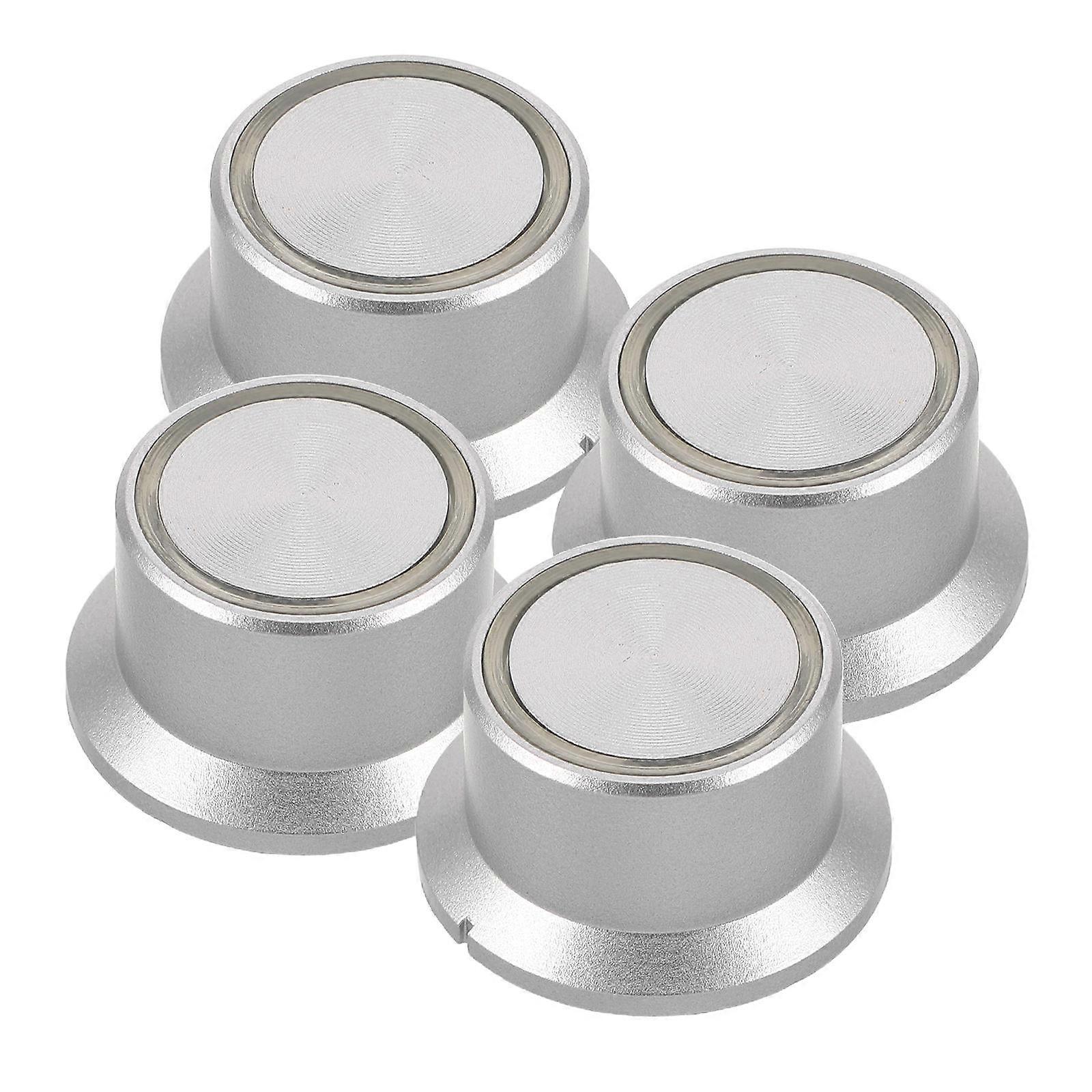 4pcs Audio Volume Knobs Rotary Potentiometer Knobs for Amplifiers, Speakers, and PC Sound Control Accessories Replacements