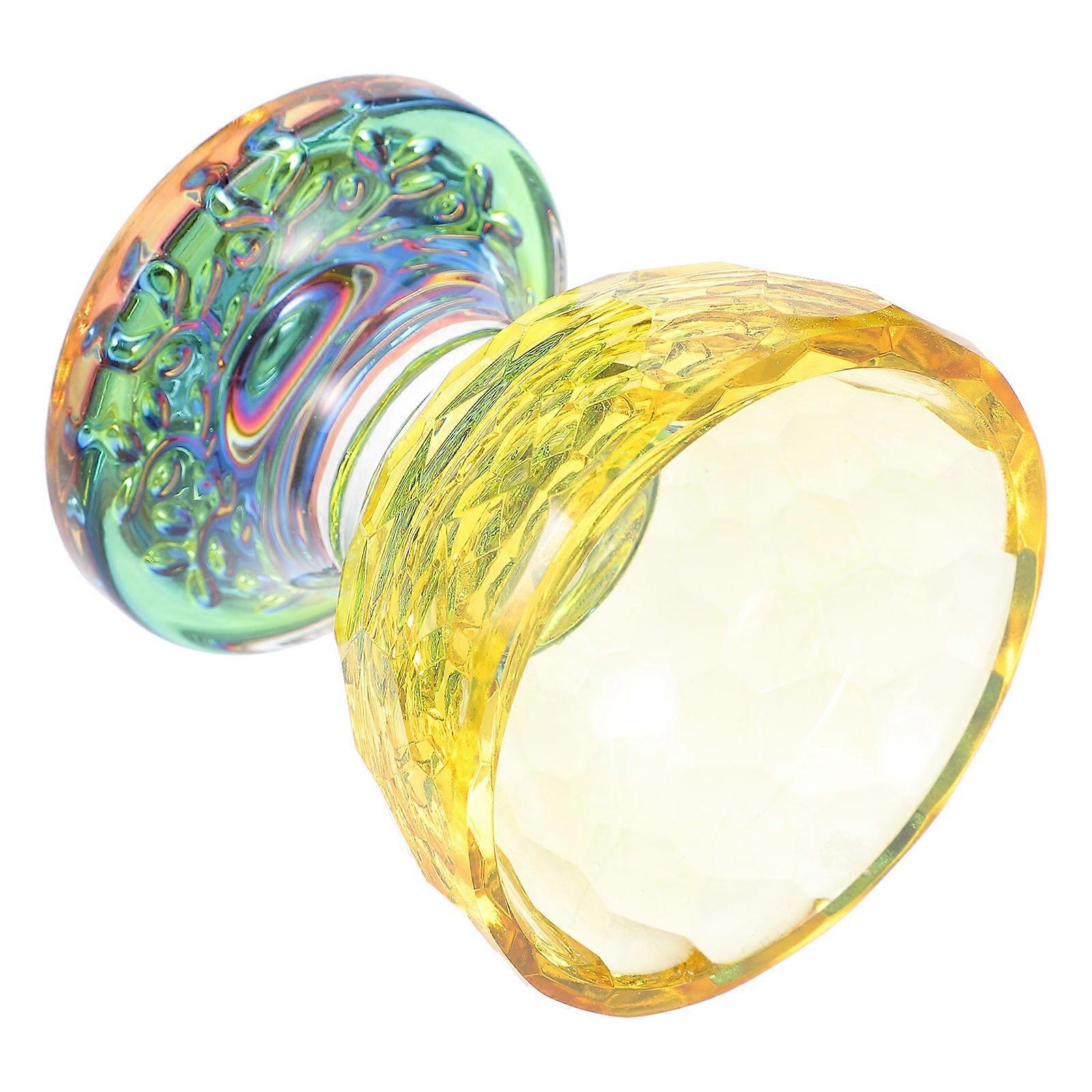 Transparent Delicate Offering Bowl for Buddhist Prayers, Multi Functional Home Decoration and Wealth Placement