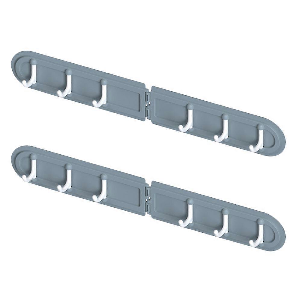 2 Pcs Foldable Corner Hooks Household Backdoor Hanging Hooks Creative Hat Hangers