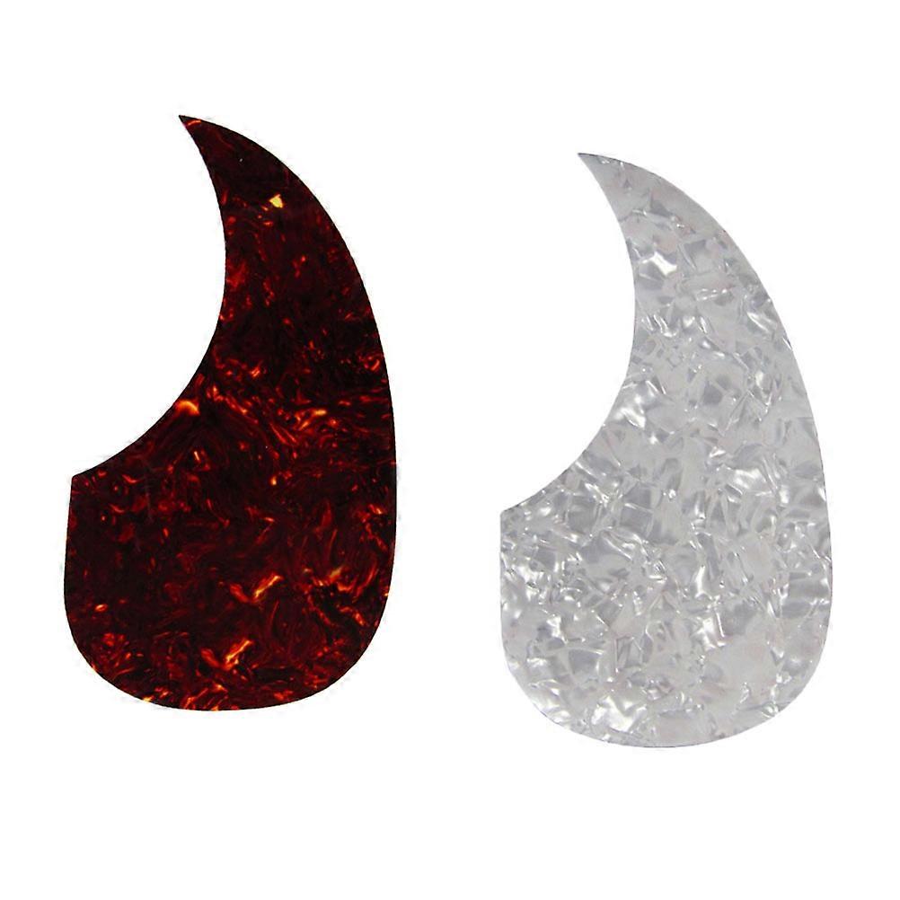 Masteelf 2pcs Professional Guitar Pickguards Anti scratching Stickers