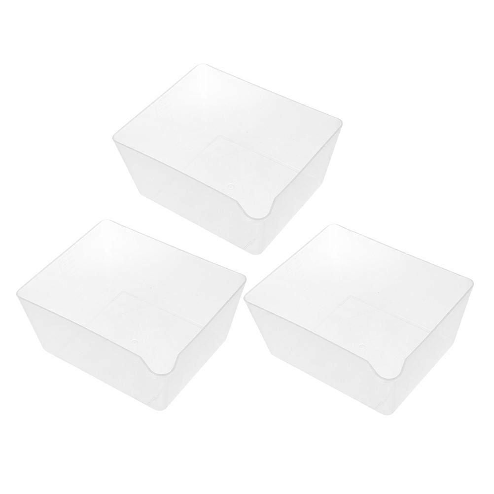 3pcs Transparent Weighing Trays with Measurement Lines, Plastic Bowls for Accurate Ingredient Weighing, Easy to Clean and Handle for Meal Prep and
