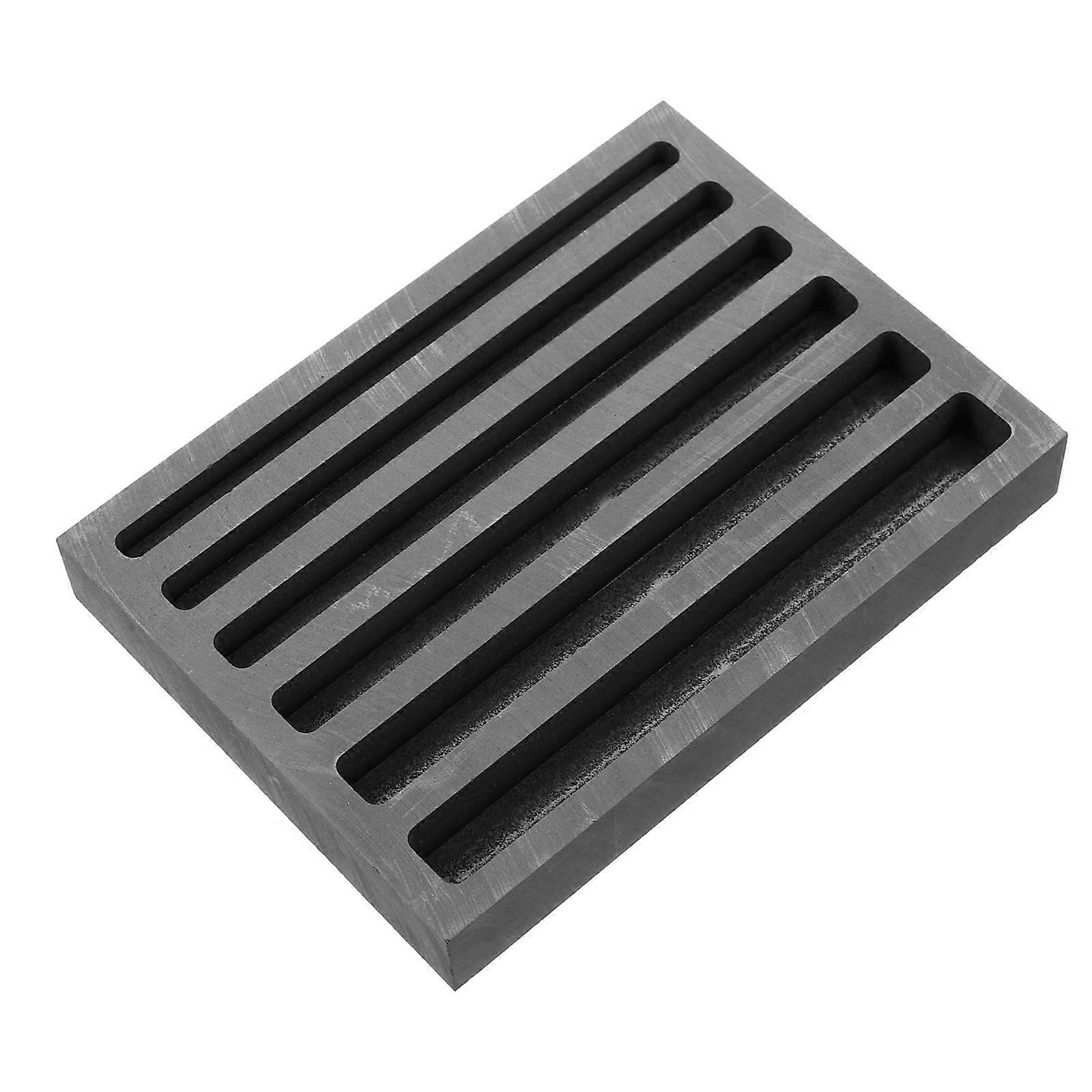 Graphite Casting Ingot Mold Graphite Ingot Mold Metal Melting Tools 1Pcs