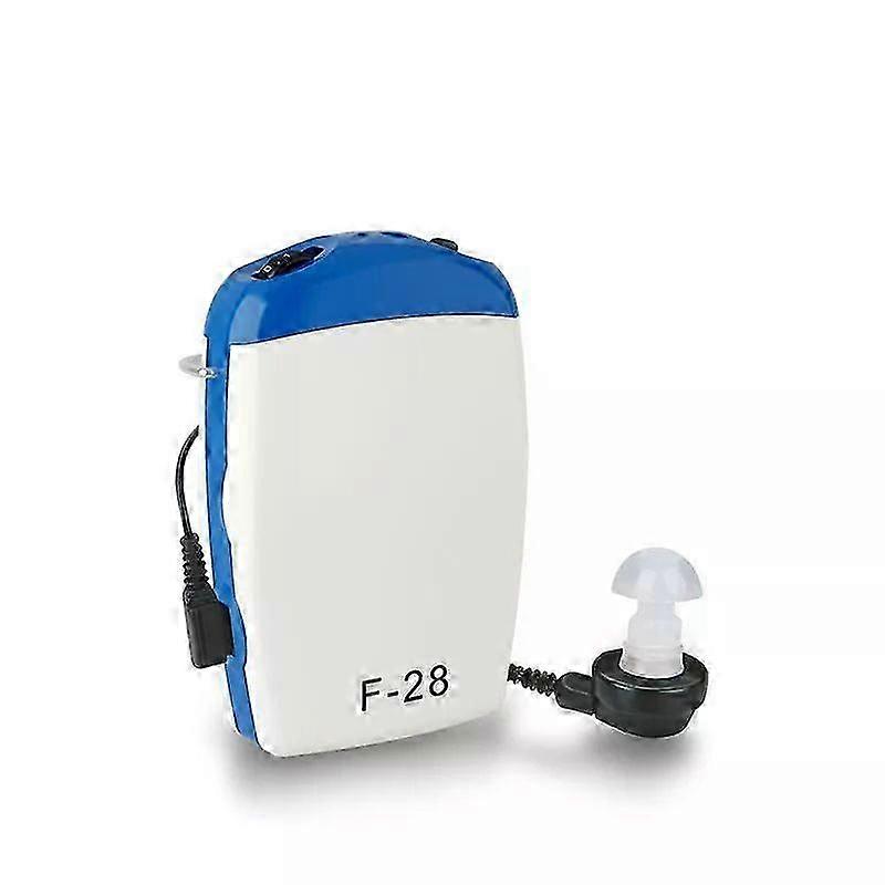 Appareil auditif à cassette F-28, filaire à une oreille pour une perte auditive légère à modérée