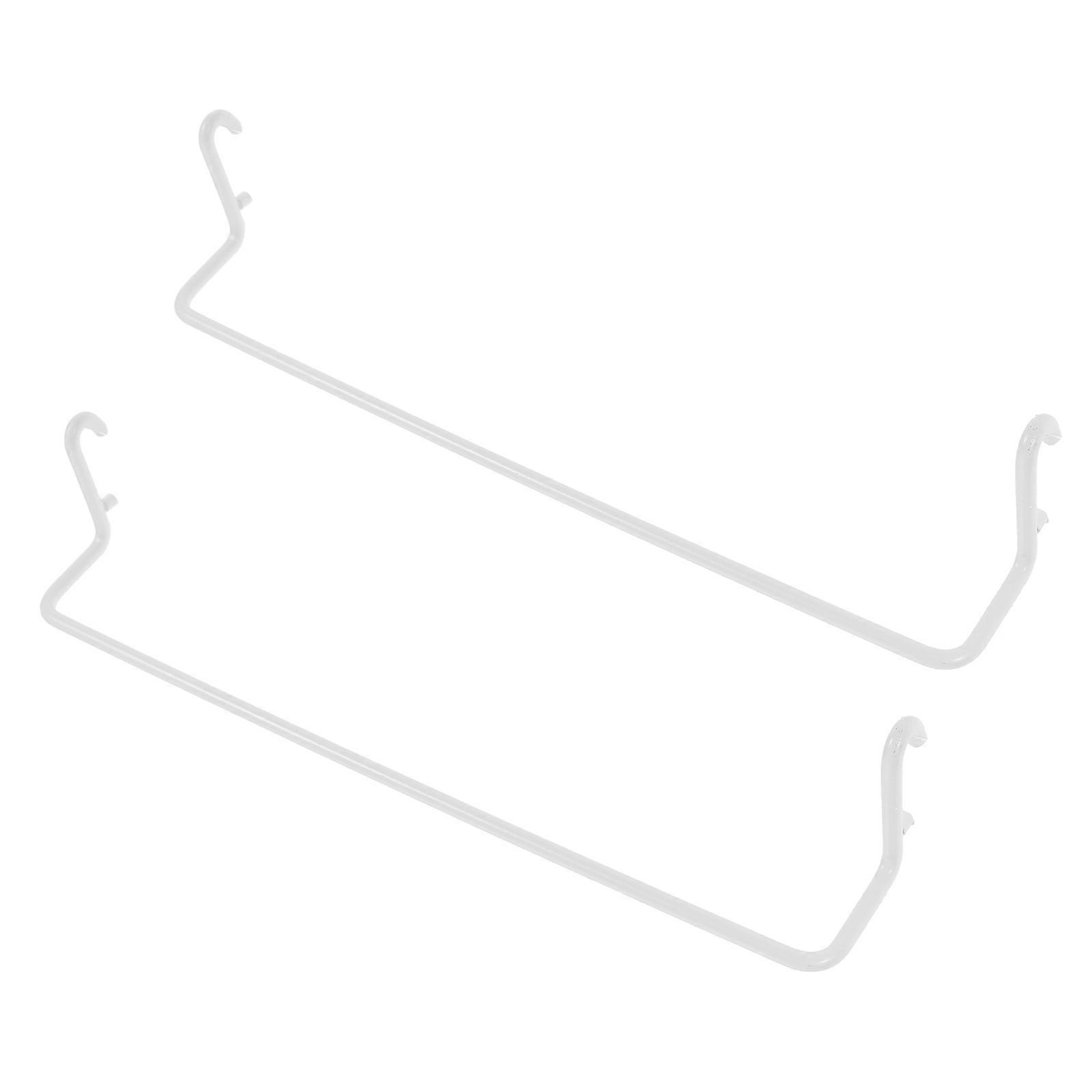 Pegboard Accessories for Craft Room Extendable Towel and Paper Towel Storage 2Pcs