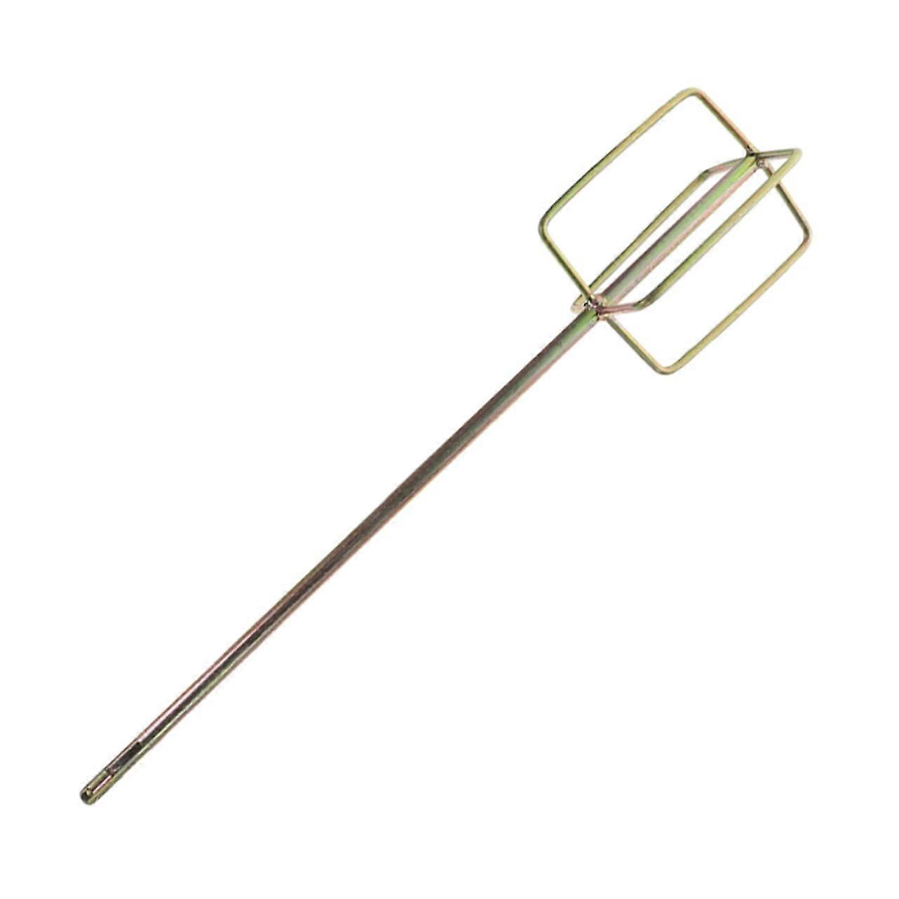 Concrete mixing rod drill attachment, mixing paddle for mortar and cement, sturdy and durable