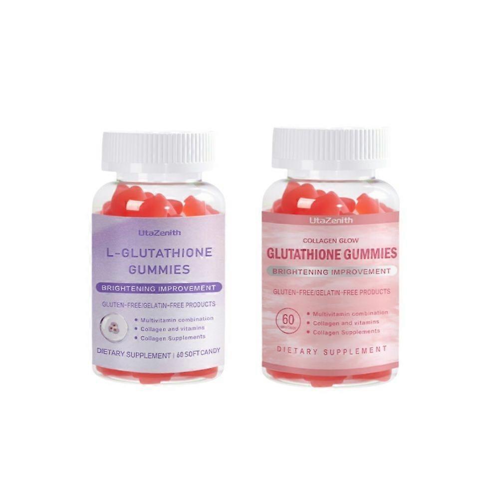 L, Glutathione (containing vitamin C and vitamin B12), daily supplement, combination pack
