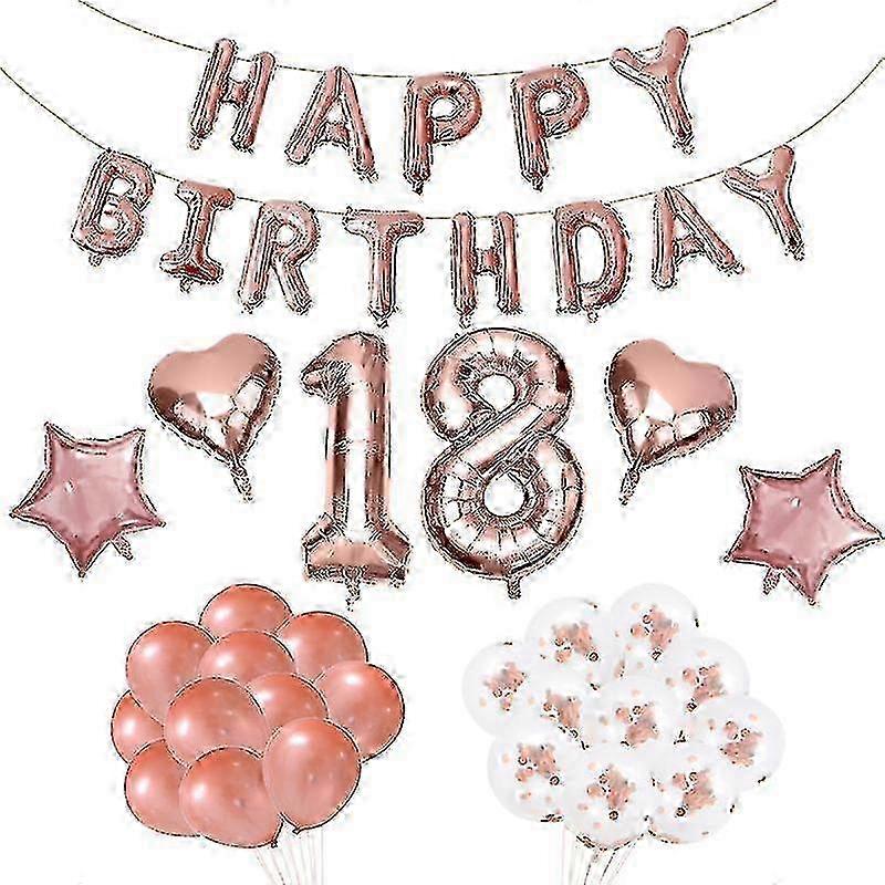 39pcs Birthday Balloon New Designs