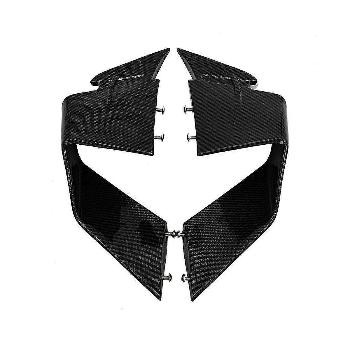 Motorcycle Front Spoiler Fixed Wind Winglets for Compatible Models 2019-2022