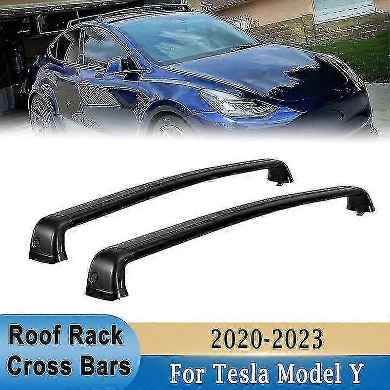 Aluminum Roof Rack Cross Bars for Certain Brand Model Y 2020-2023 Canoe Kayak Luggage Carrier 165lbs Capacity