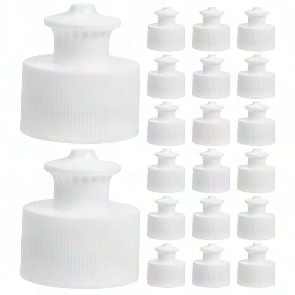 24Pcs Push Pull Replacement Caps Reusable Sports Bottle Lid Bottle Caps Water Bottle Lids