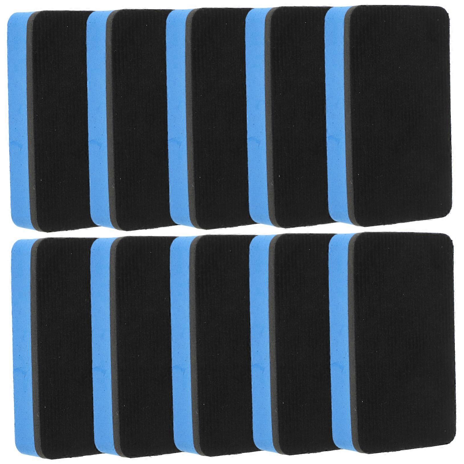 10 Pieces Reusable Whiteboard Erasers Magnetic Erasers for Dry Erase for Classroom Office and Home Dust