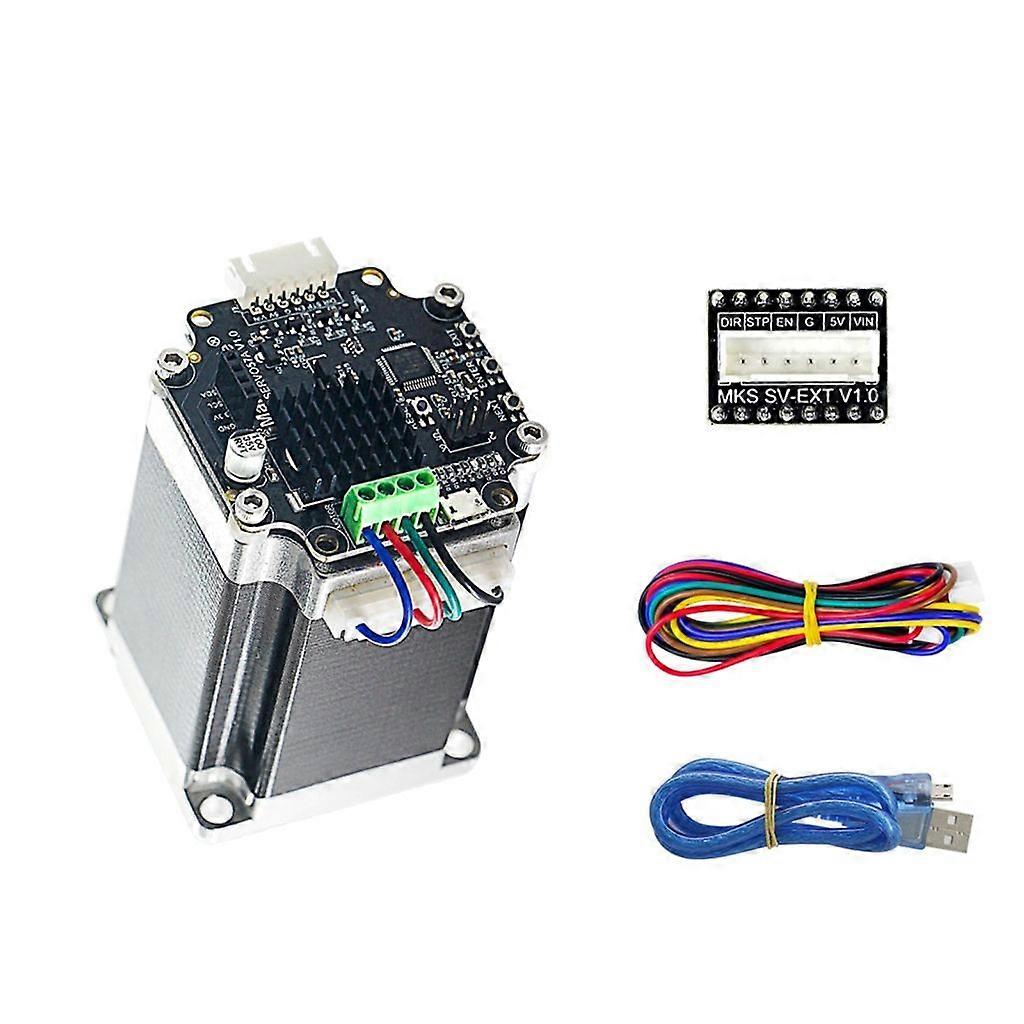 Servomotor Close Loop Stepper Servo Motor Close Loop Controller med adapter