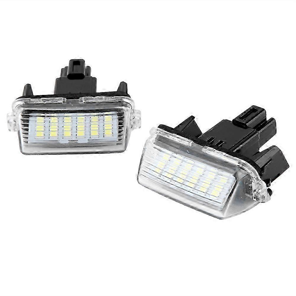 2pcs 18 LED Beads License Plate LED Light Lamp Suitable for a Certain Brand