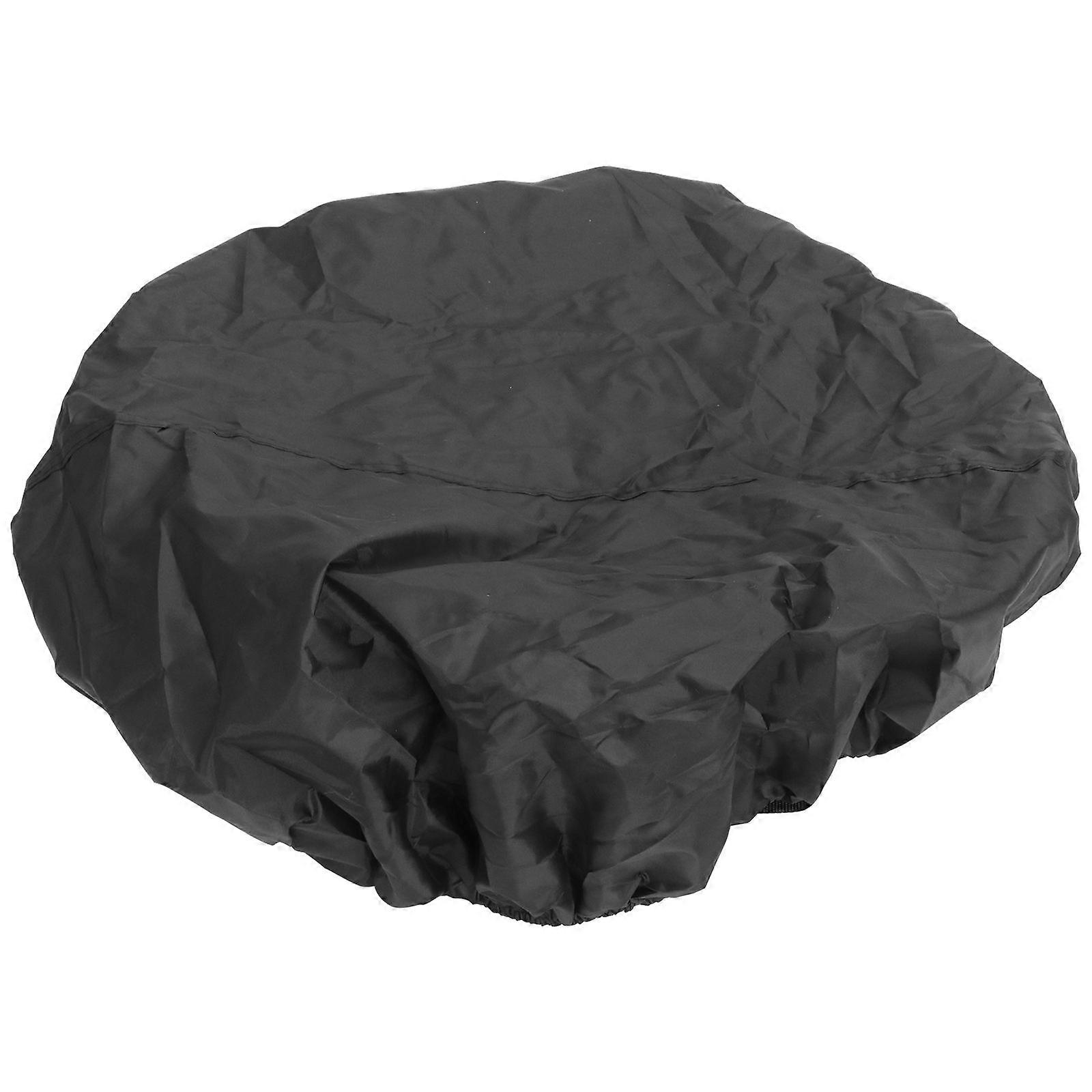 غطاء دراجة نارية مقاوم للأشعة فوق البنفسجية متين أسود XL مأوى واقي مقاوم للغبار استخدام خارجي حقيبة متكاملة سهلة التخزين