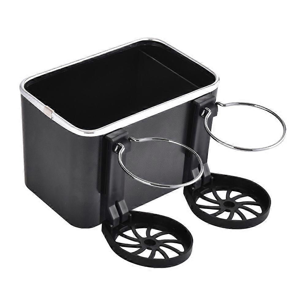 Car Armrest Storage Box for Car Use with Dual Cup Holder Multifunction