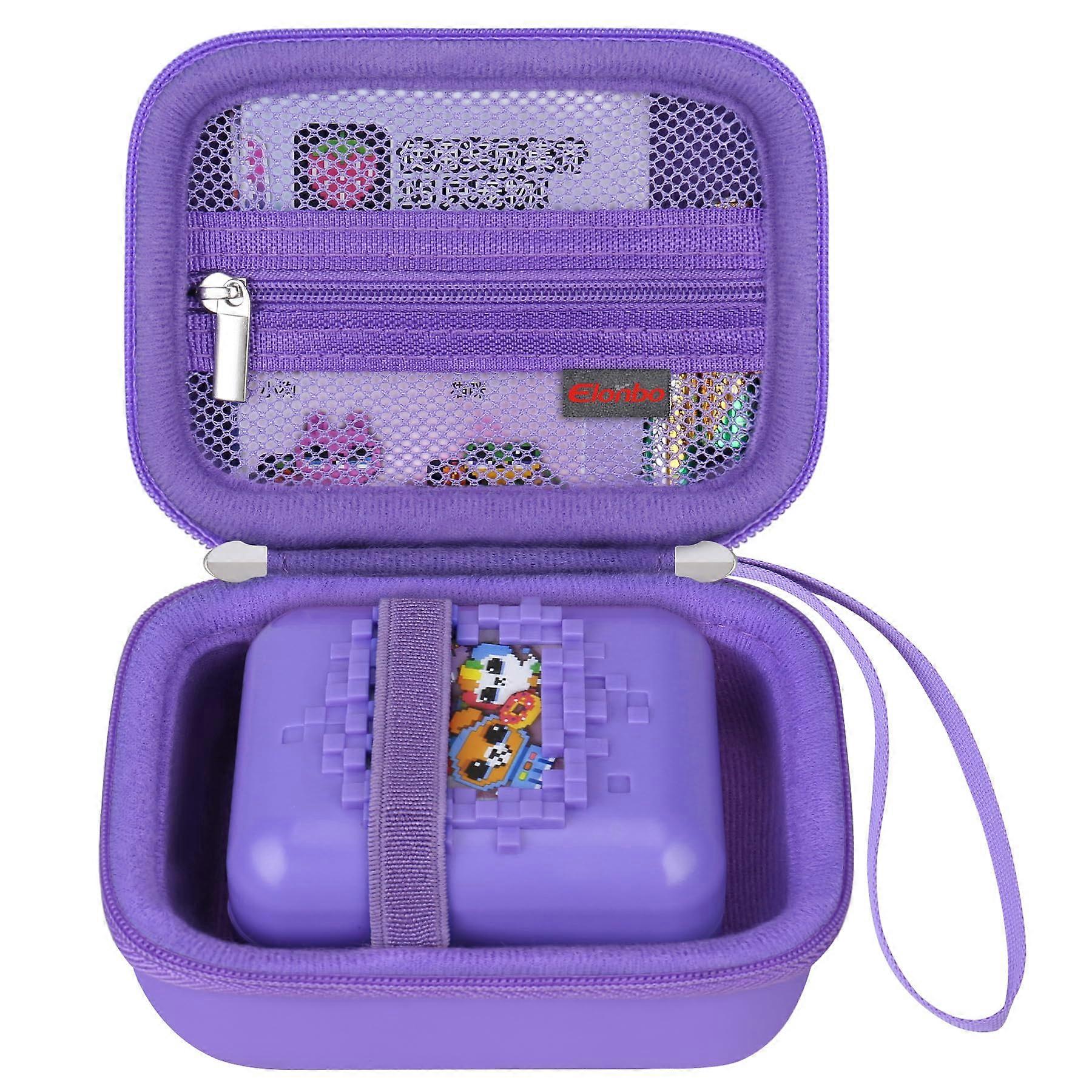 Carry Bag for Bitzee Digital Pet Interactive Toy, Travel Storage Holder, Purple