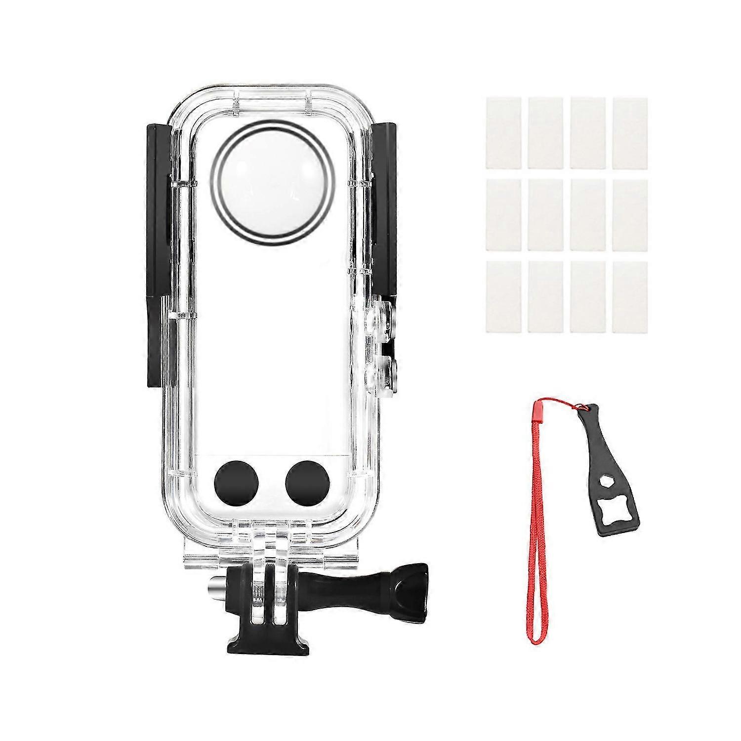 Panoramic Camera Dive Case Waterproof Case Diving Housing Underwater 40M Replacement for Insta360 X3 Camera