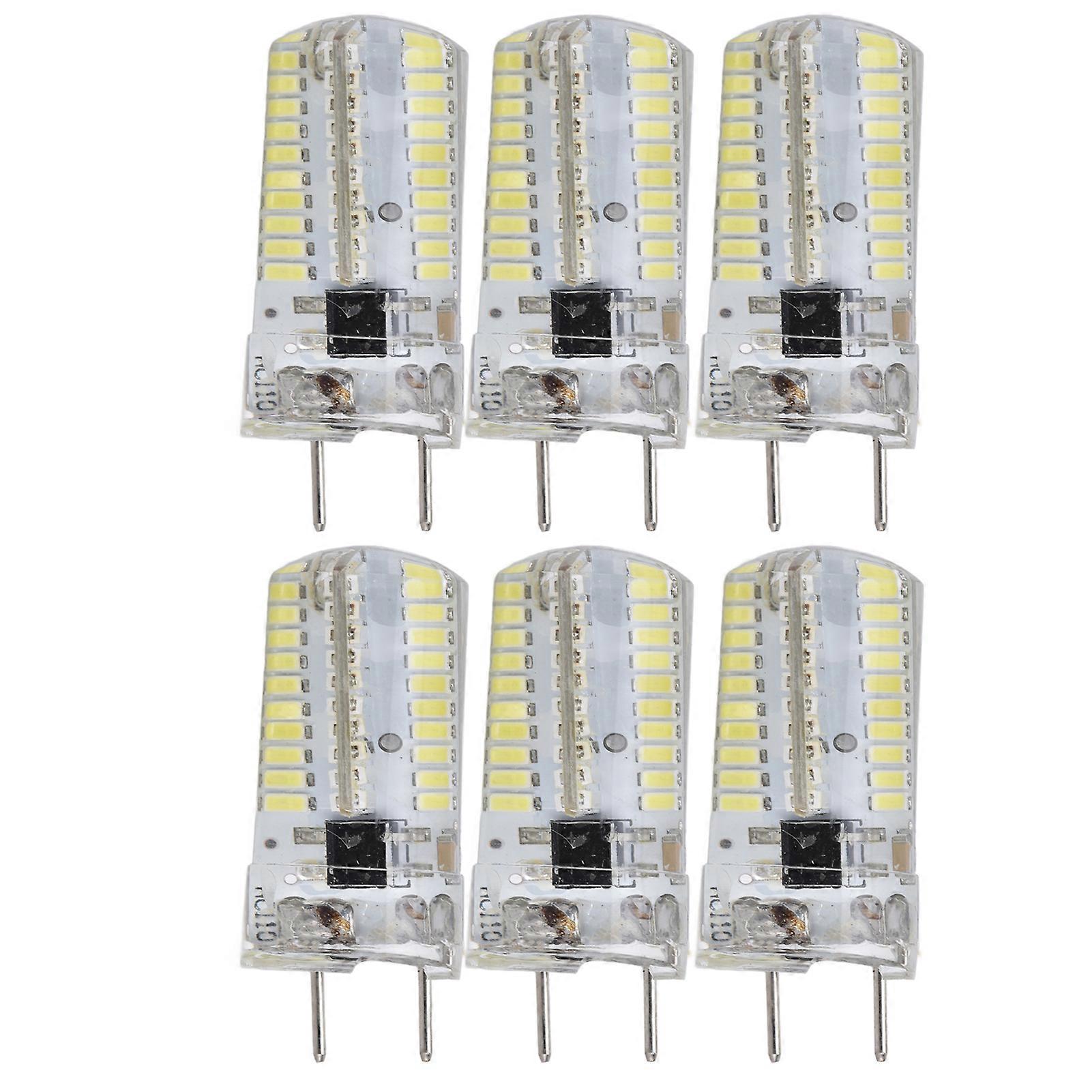 6Pcs G8 Small Bulbs 5W Small Bulb Light Source 80LED for CeilingLamp Wall Lamp Table Lamp