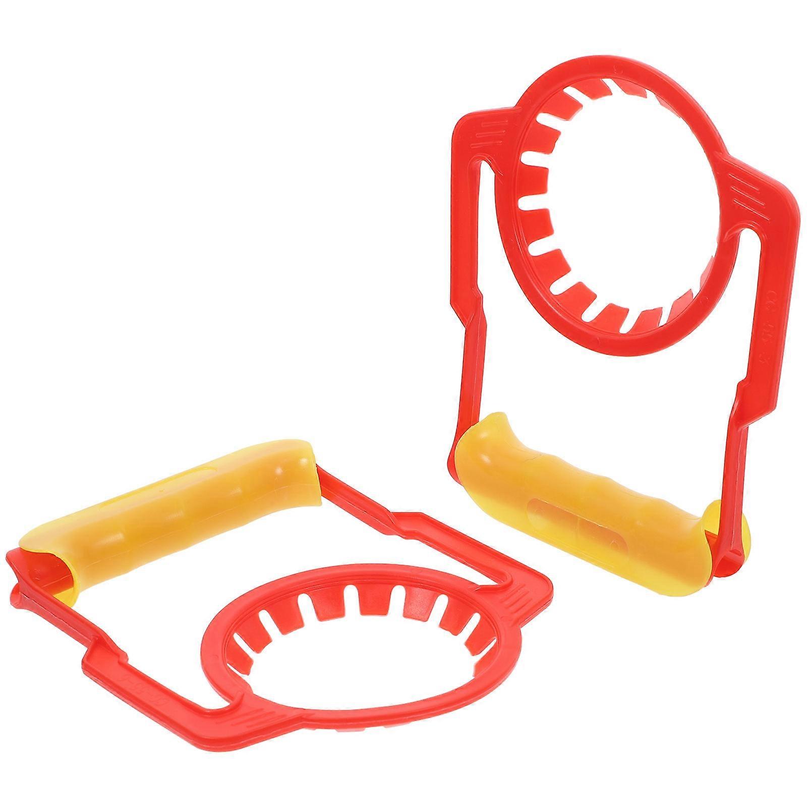 Water Jug Handle Ergonomic Water Bucket Lifting Tool 2Pcs Heavy Duty Plastic Handle
