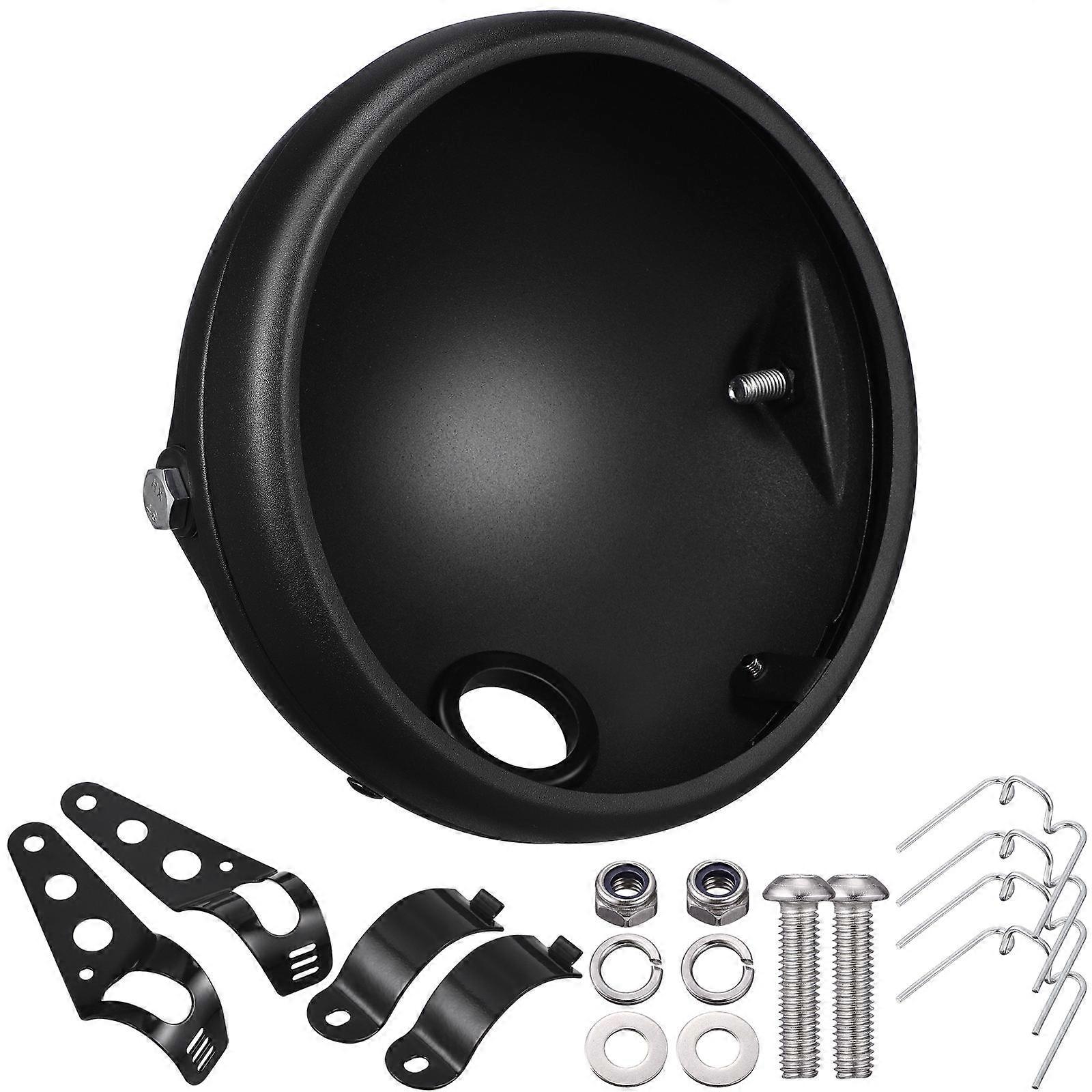 Motorcycle Light Mount Bracket Headlamp Housing Brackets Vibration Reduction Stable Lighting 1Set