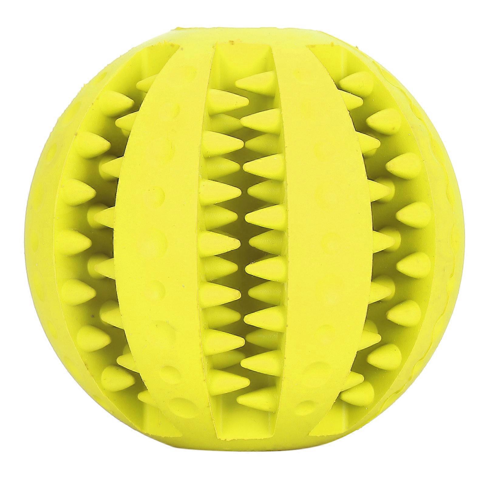 Pet Polka Dot Watermelon Molar Ball Dog Teaser Ball Pet Rotating Interative Playthings