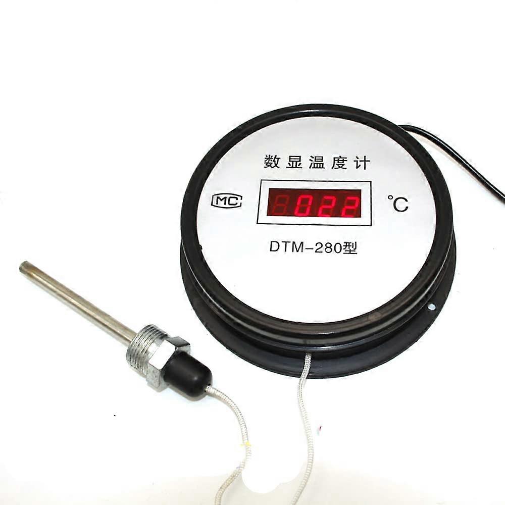 Digital Thermometer with Electronic Water Meter 220V Precision 15M Cable