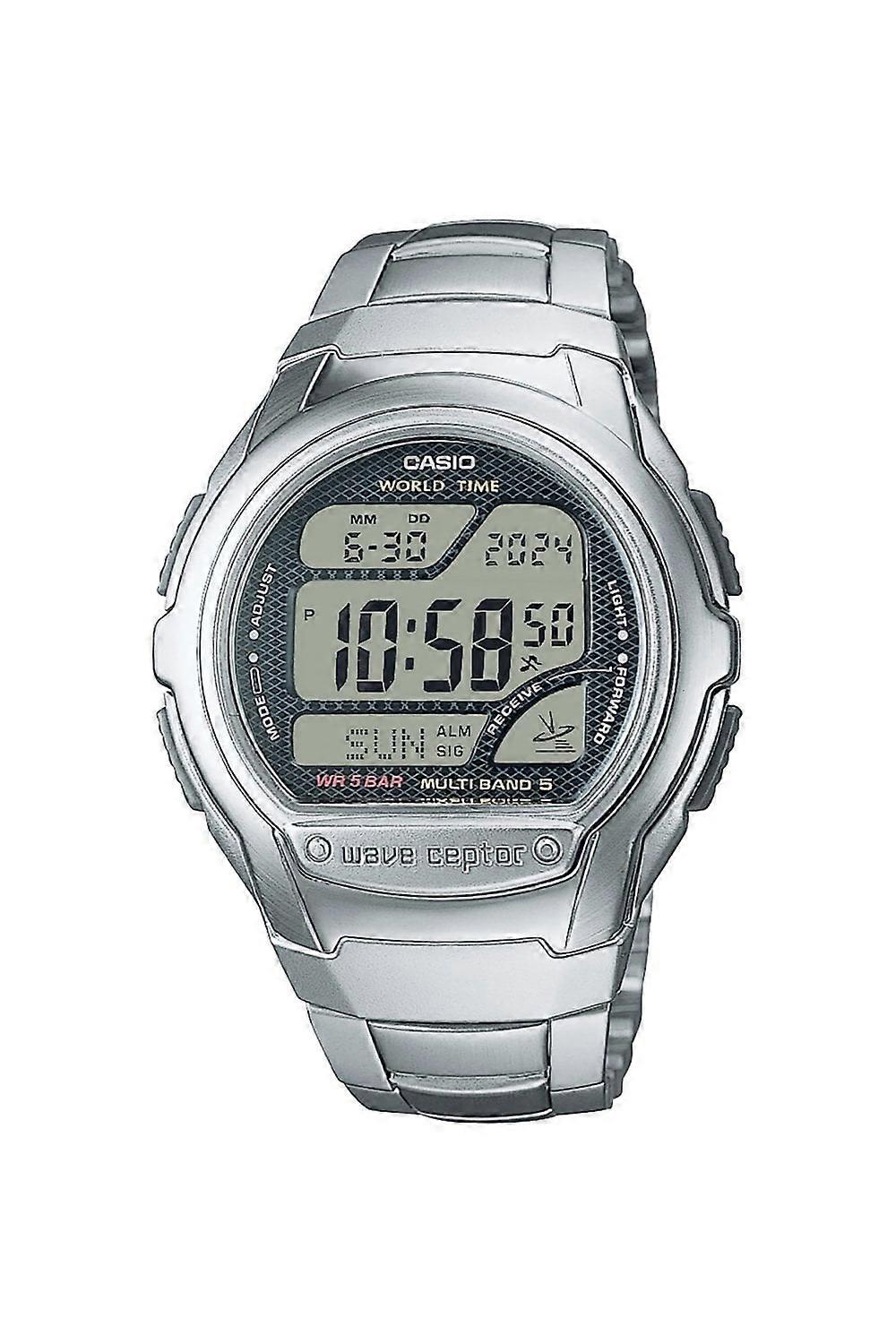 Men's Casio Wave Ceptor World Time Radio-Controlled Watch WV-58RD-1AEF
