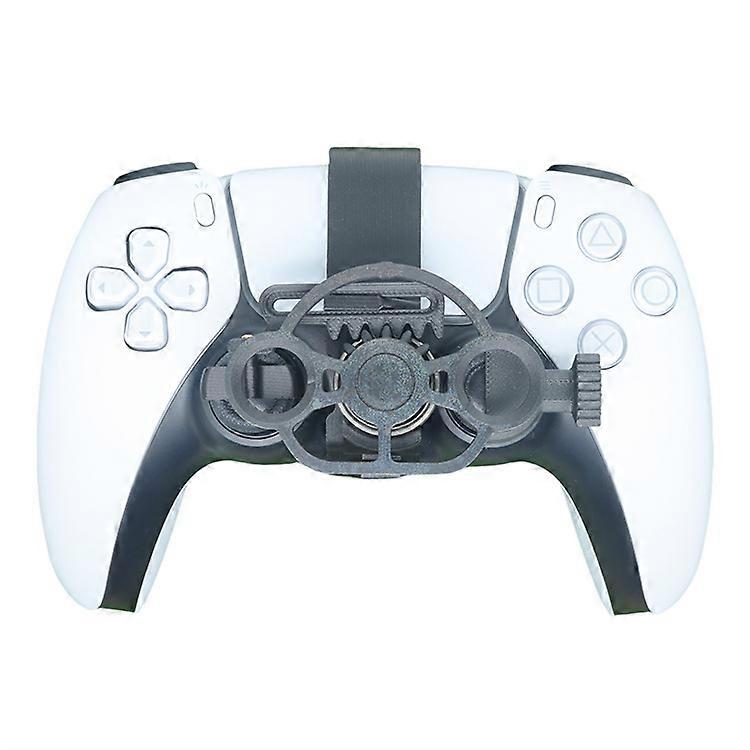 For PS5 3D Mini Steering Wheel Case Replacement Gaming Racing Wheel Simulation driver Plug-in