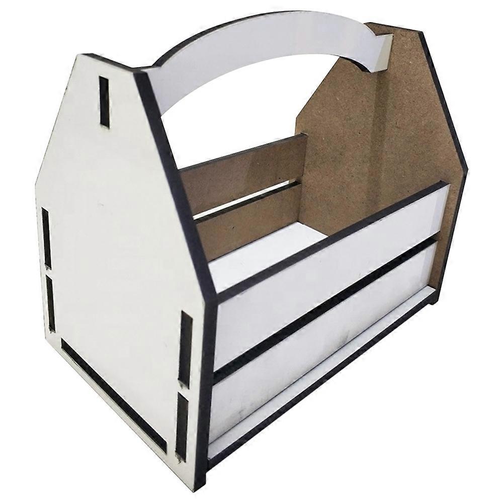 Blank Sublimation Basket for Beverage Storage and Picnic at Barbecue 1 Set