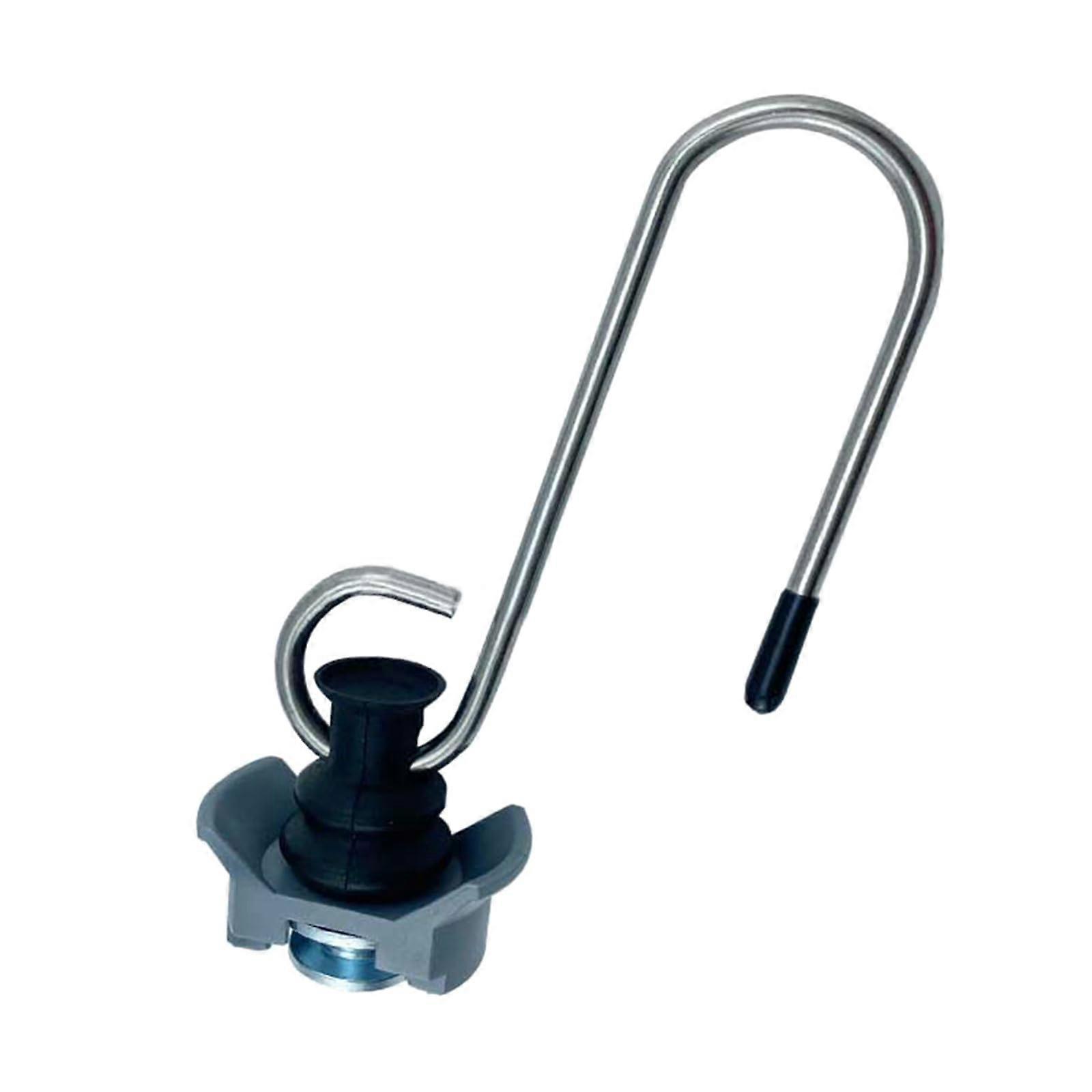 Securing Load Accessories Metal Hook Easy Installation A Bolt of Track Binding with S Hook L Track Binding Anchor 1 PC