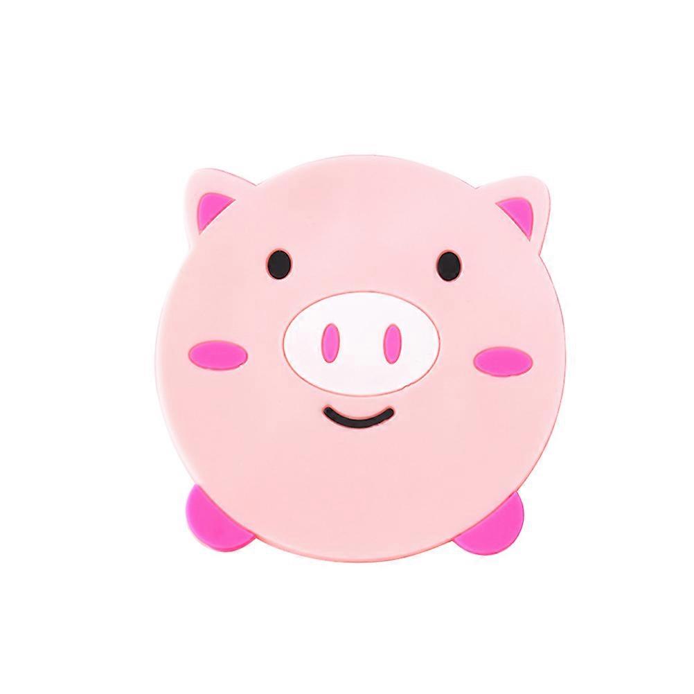 Heat Resistant Modern Placemats Non-slip Pink Pig Design for All Occasions 10Pcs