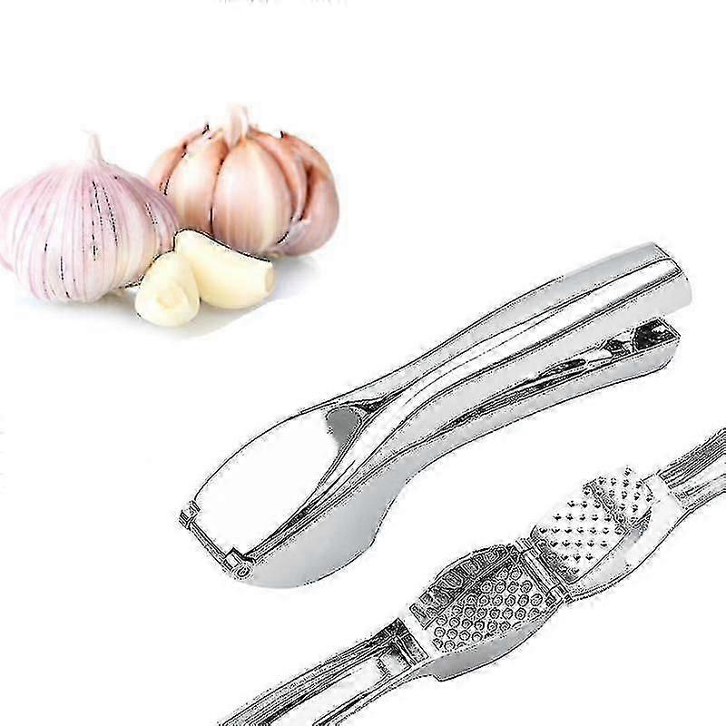 Kitchen Garlic Press Easy To Use Clean Crush Garlic Ginger Effortlessly