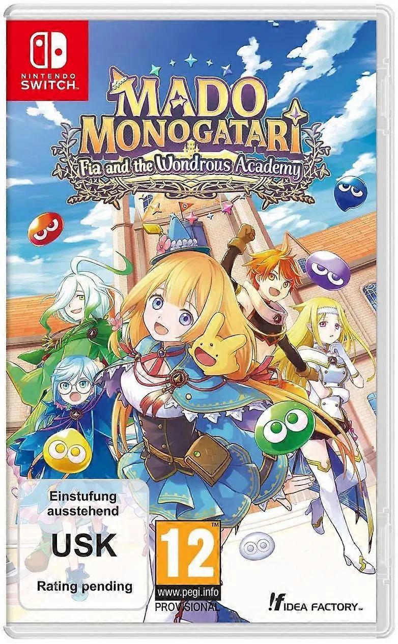 MADO MONOGATARI Fia and the Wondrous Academy Switch Game