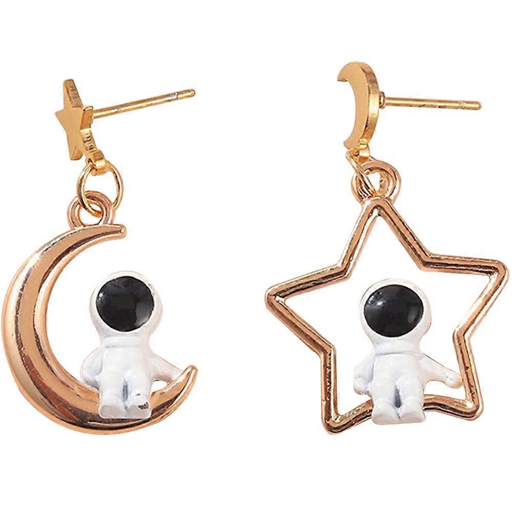 Fashionable Multi Color Alloy Dangle Earrings for Women and Teens Lightweight and Stylish 1 Pair