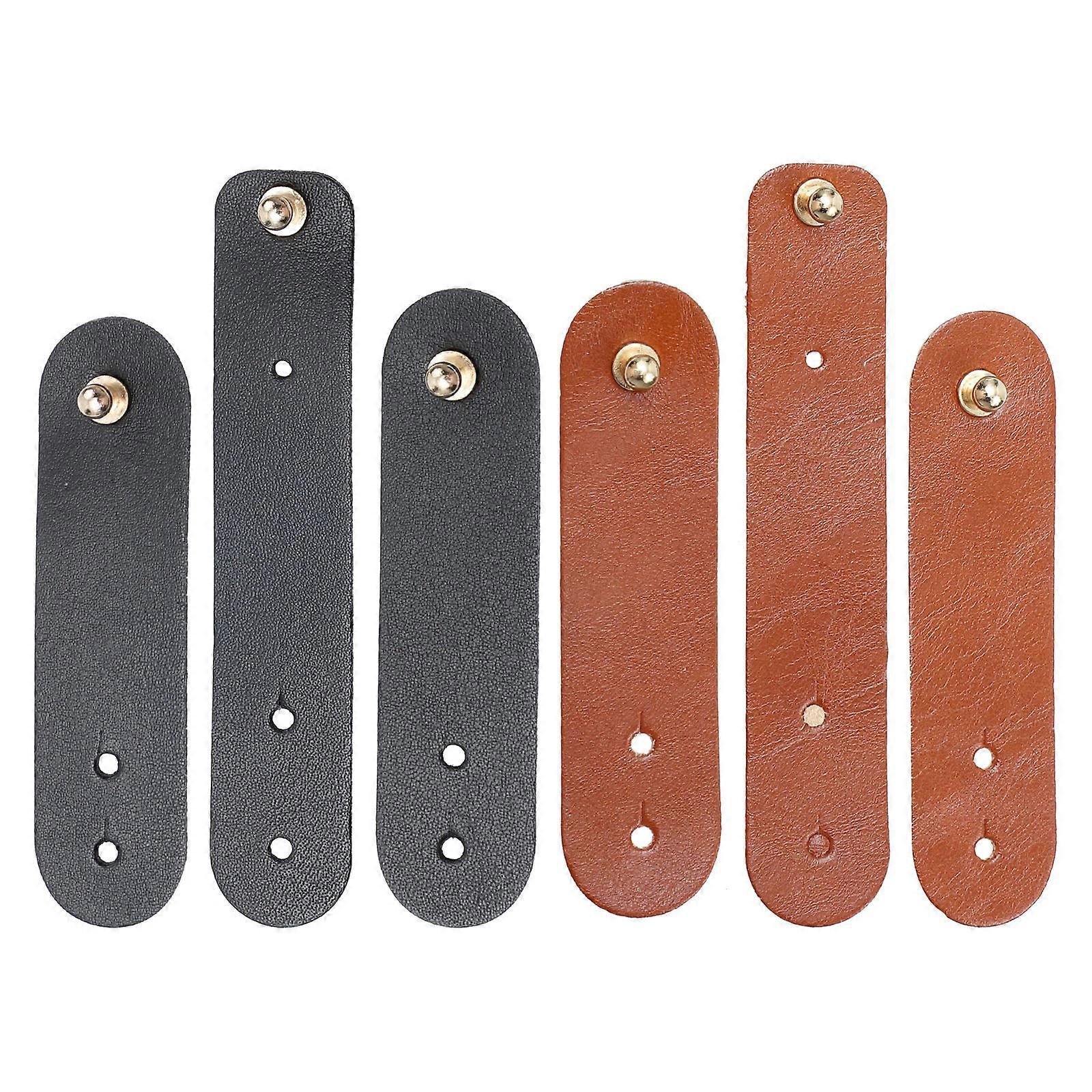 Earphone Cable Organizer 2 Sets Practical Cable Organization with Space Saving Design Black For Earphones Cables