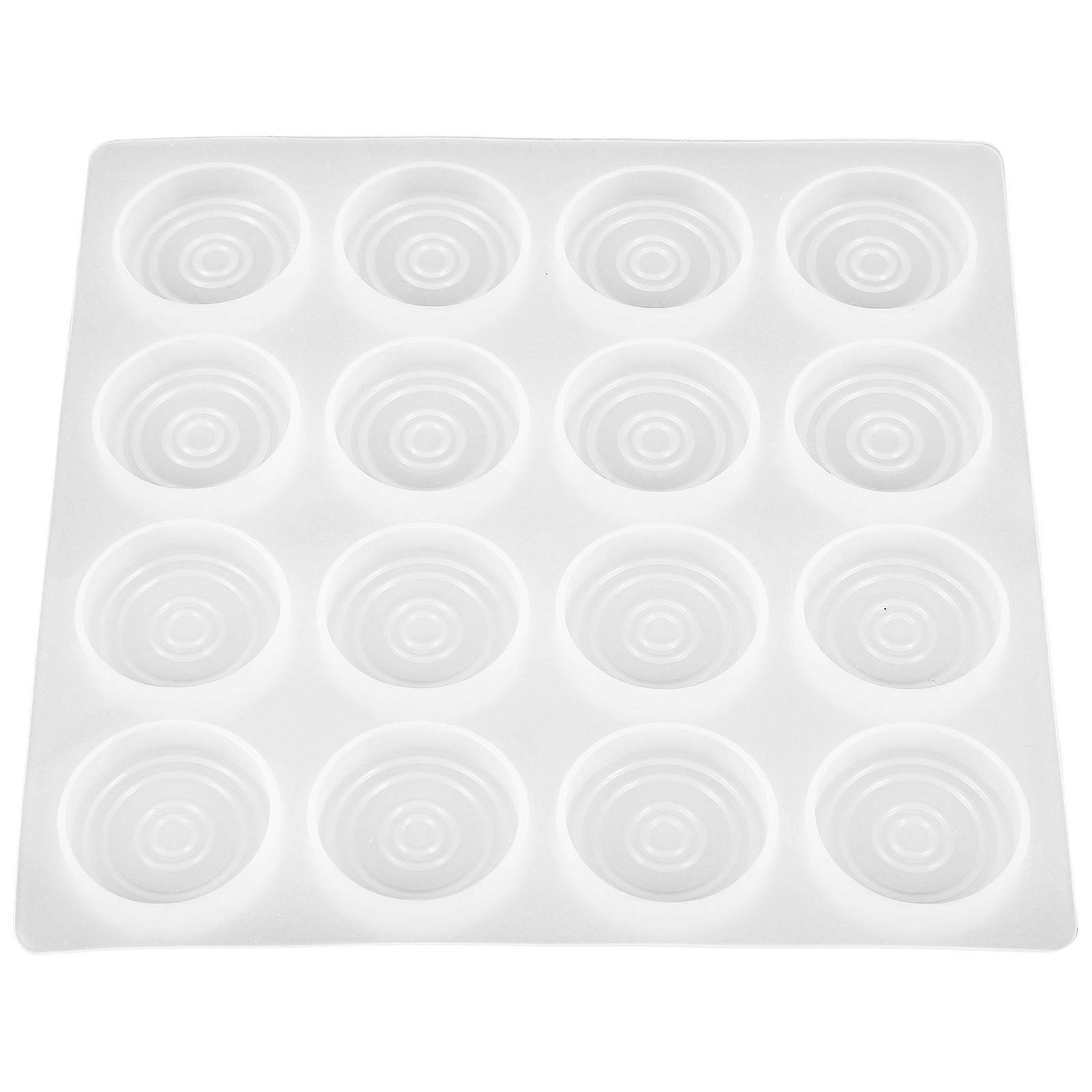 Silicone Wax Sealing Pad For Invitation Creation Round Cylinder Shape 11.3x11.3cm Wax Sealing Making Tool 1Set