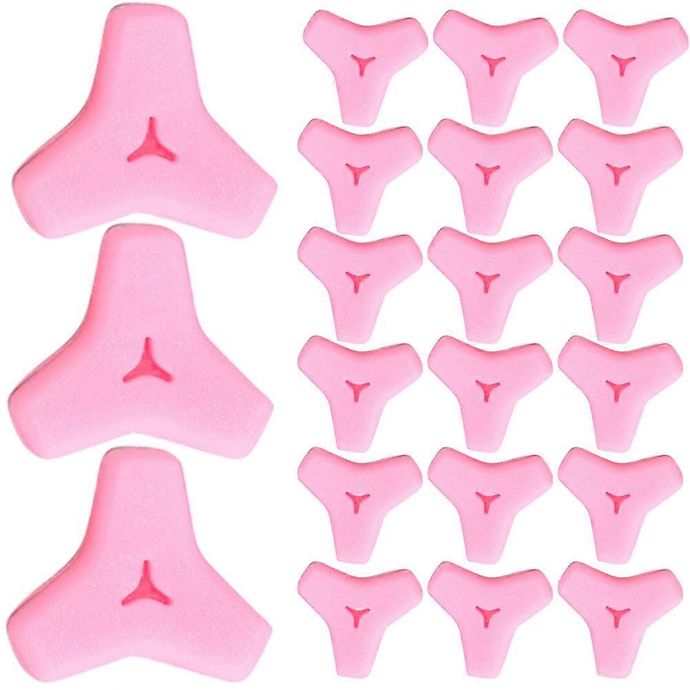 Glasses Retainers Eyeglass Leg Covers Silicone Square Simple and Practical Design For Sports Hiking Running 20Pairs